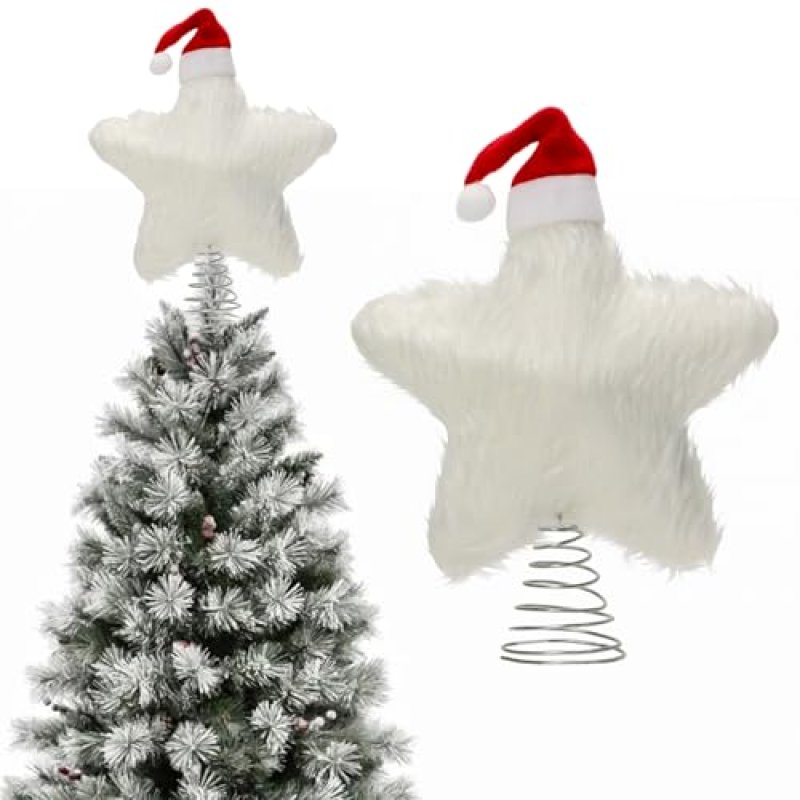 Plush Tree Topper Star