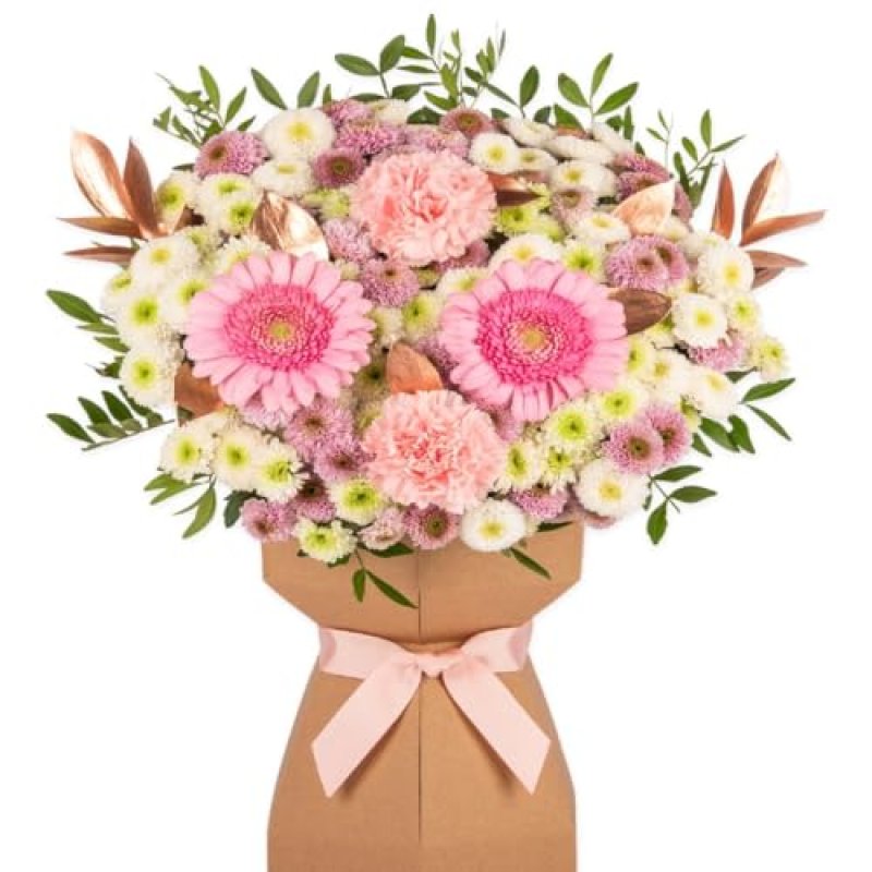 Blushing Elegance Flower Bouquet