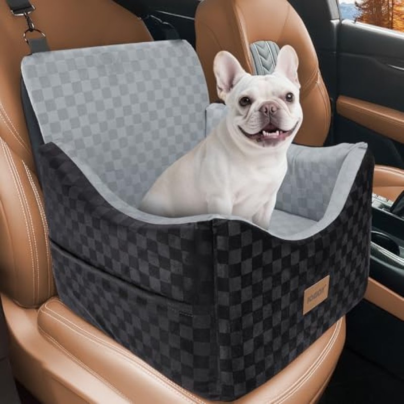 JOEJOY Small Dog Car Seat, Memory Foam Dog…
