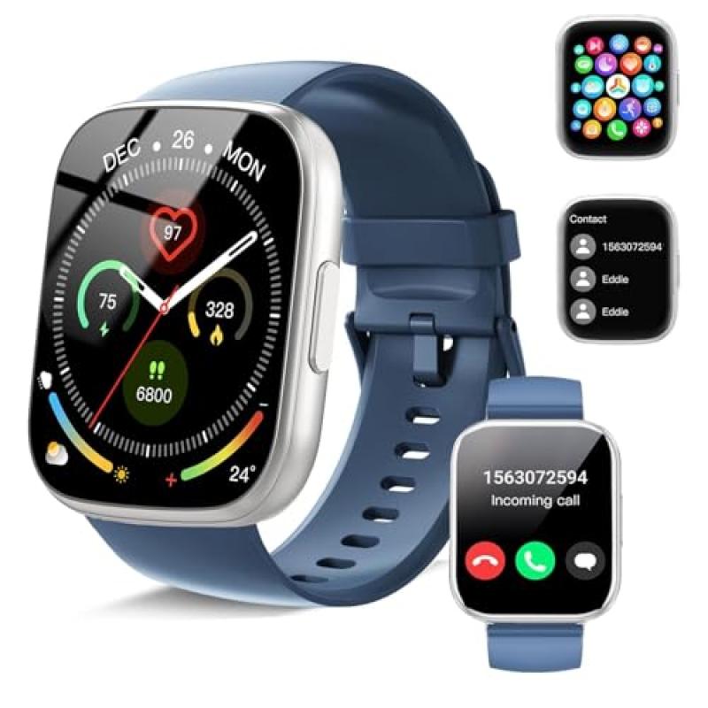 Smart Watch with Call Function and Health Monitoring