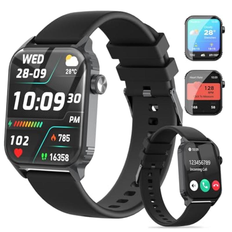 TRAUSI Smartwatch with Sports Modes & Heart Rate Monitor
