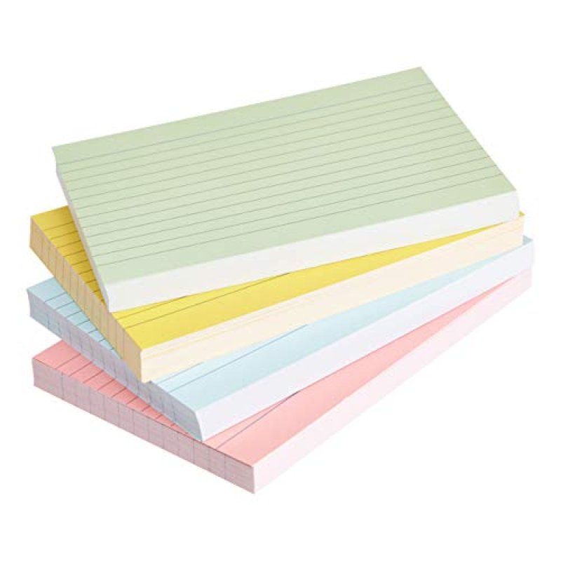 Amazon Basics A6 Index Cards