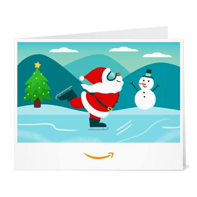 Amazon.co.uk eGift Card - Skating Santa