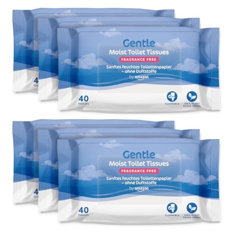 Amazon Gentle Moist Toilet Tissues