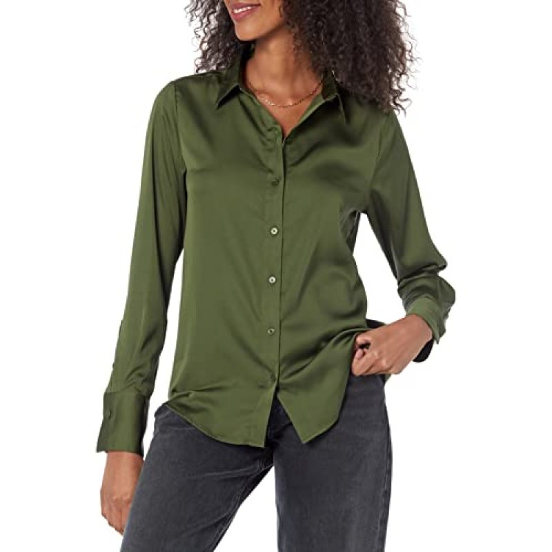 Amazon Essentials Satin Blouse