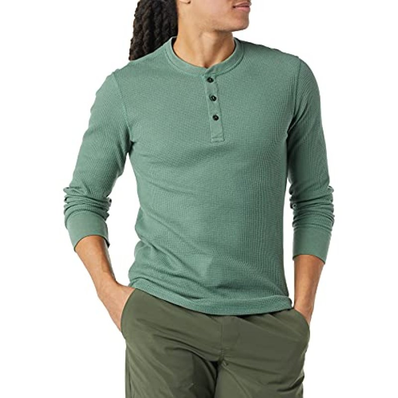 Amazon Essentials Men's Henley