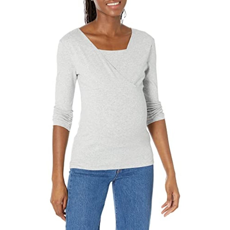 Amazon Essentials Women's Maternity V-Neck…