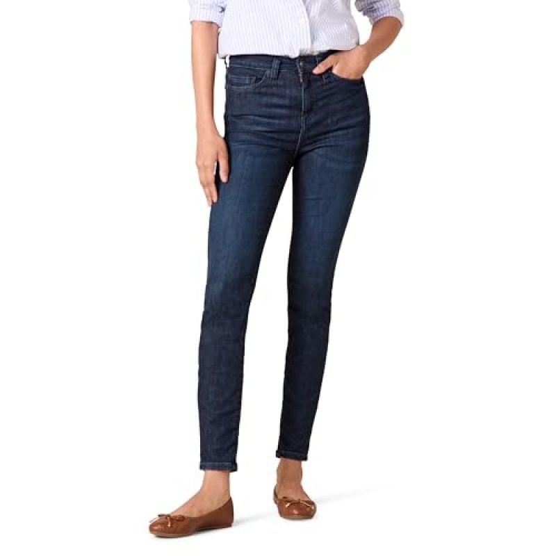 Amazon Essentials Women's High-Rise Skinny Jeans …
