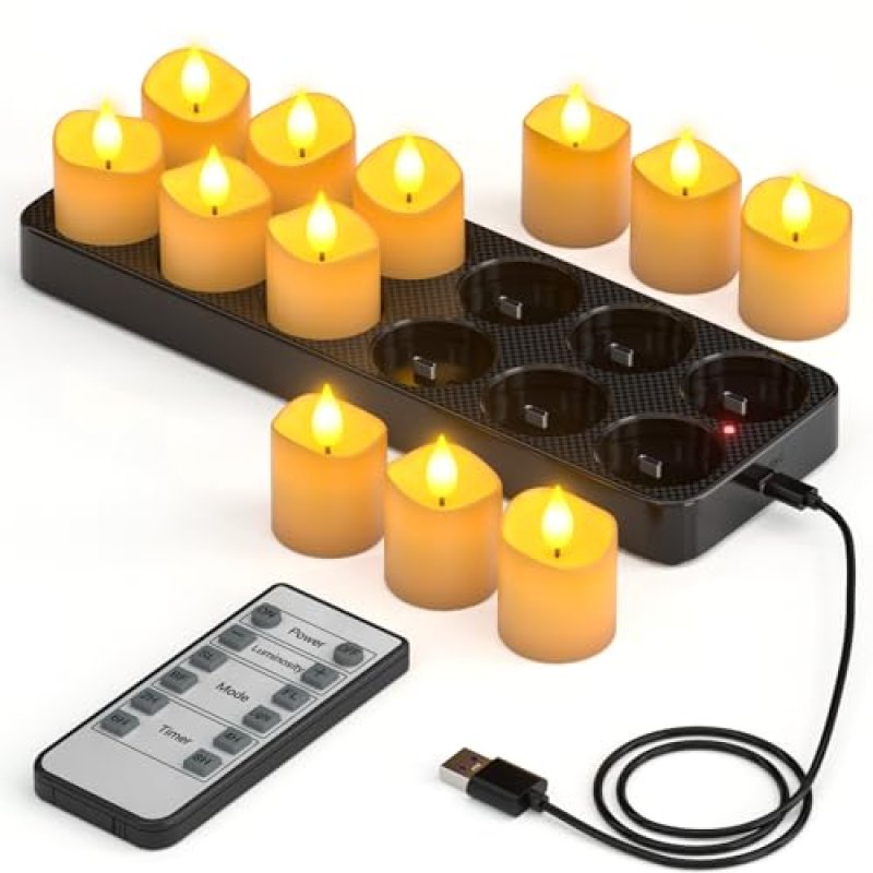 Yme Rechargeable LED Tea Lights