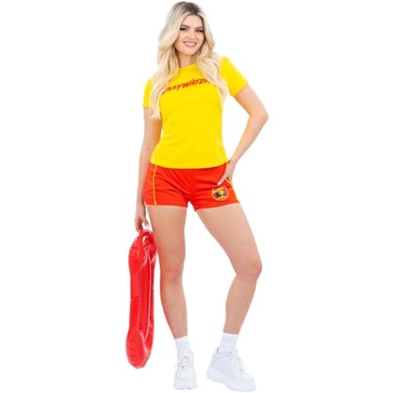 Smiffys Baywatch Beach Costume in Yellow for…