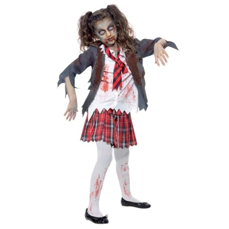 Smiffys Zombie School Girl Costume