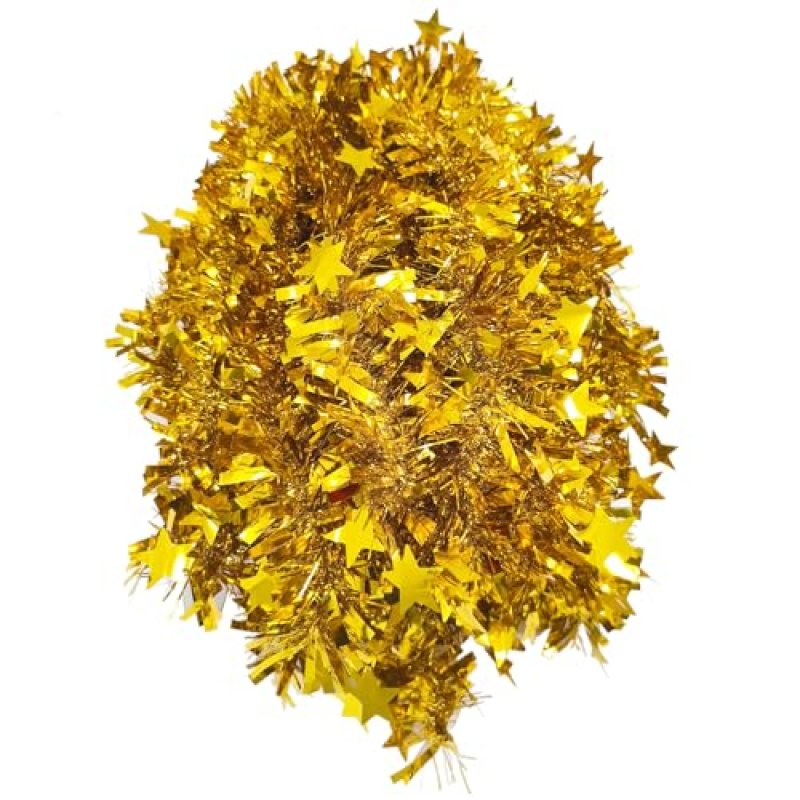 Amlooph Gold Tinsel Garland