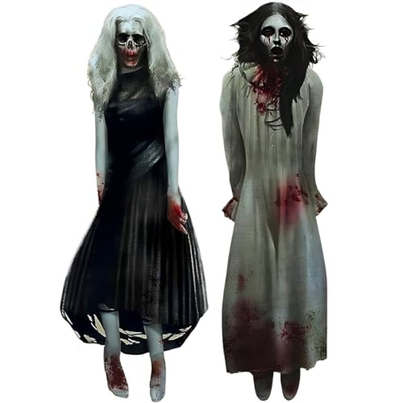 Amscan 670945- Halloween Party Ghost Girls Scene…