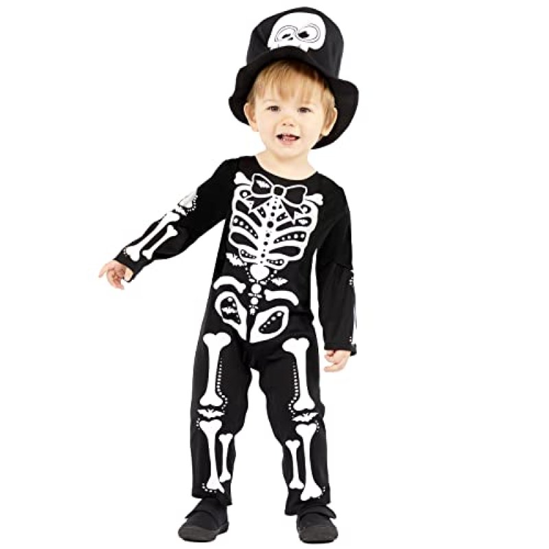 Amscan Kids Skeleton Costume