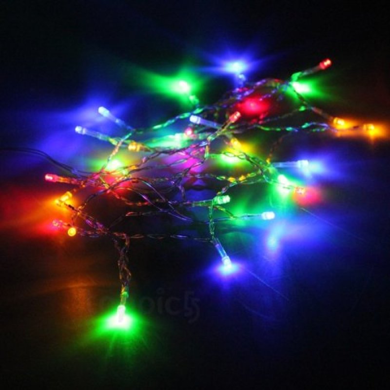 JnDee USB Powered 3.5M 12Feet 20LED Multi Colours…