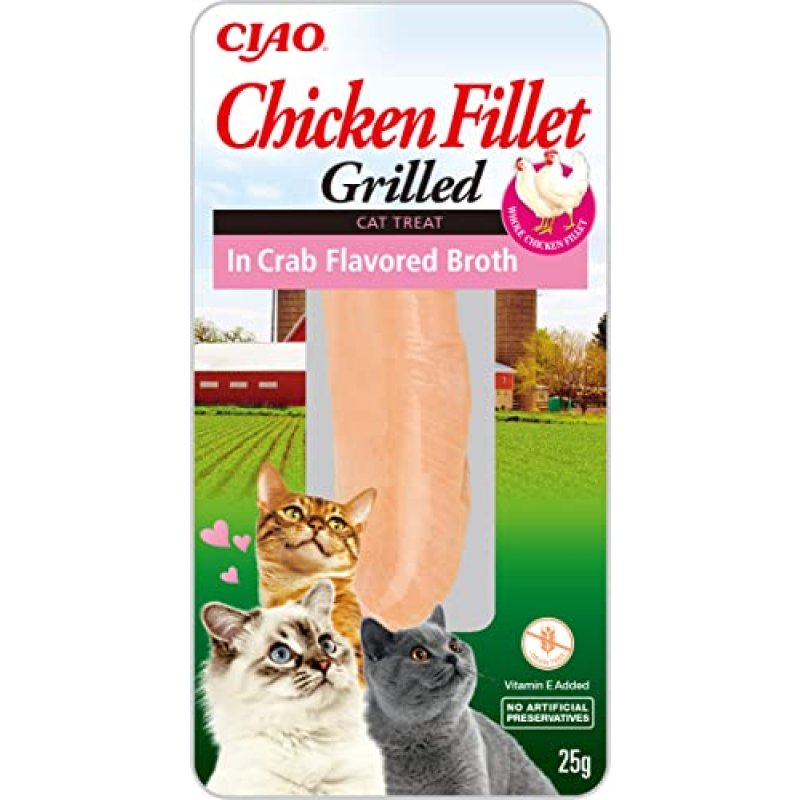 Inaba Chicken & Crab Cat Treats