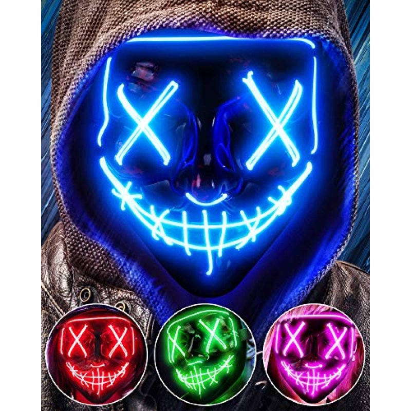 AnanBros LED Halloween Mask