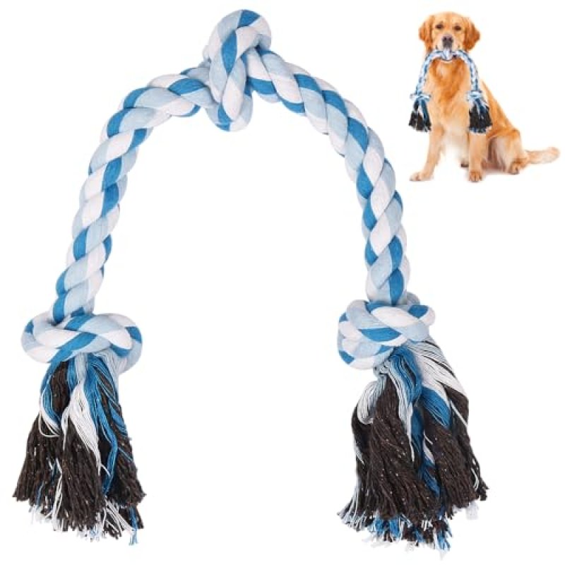 SZEETECH Indestructible Dog Rope Toy
