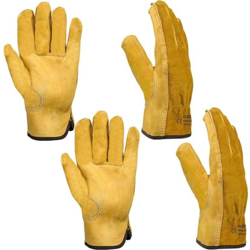 Xndryan Gardening Gloves, 2 Pairs