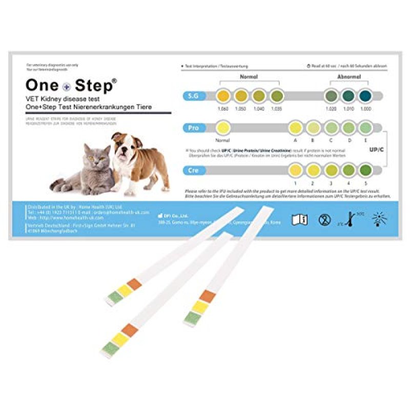 One Step Pet Vet Test Strips