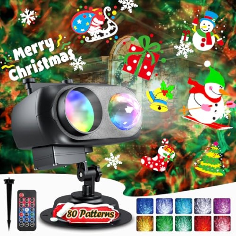 Dnenellr Christmas & Halloween Projector