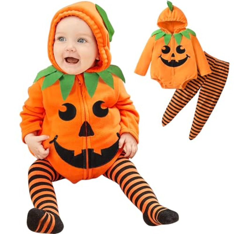 Infant Pumpkin Halloween Costume
