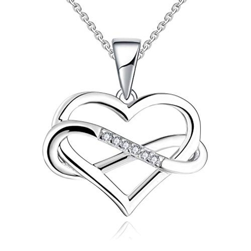 JO WISDOM Infinity Heart Necklace