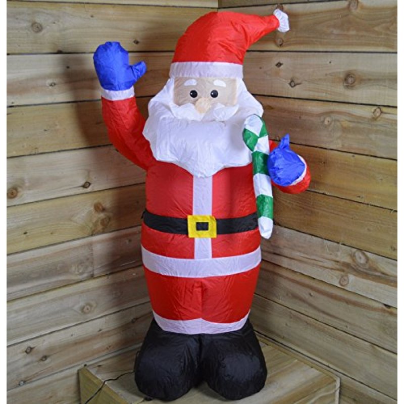 Inflatable Santa with Lights
