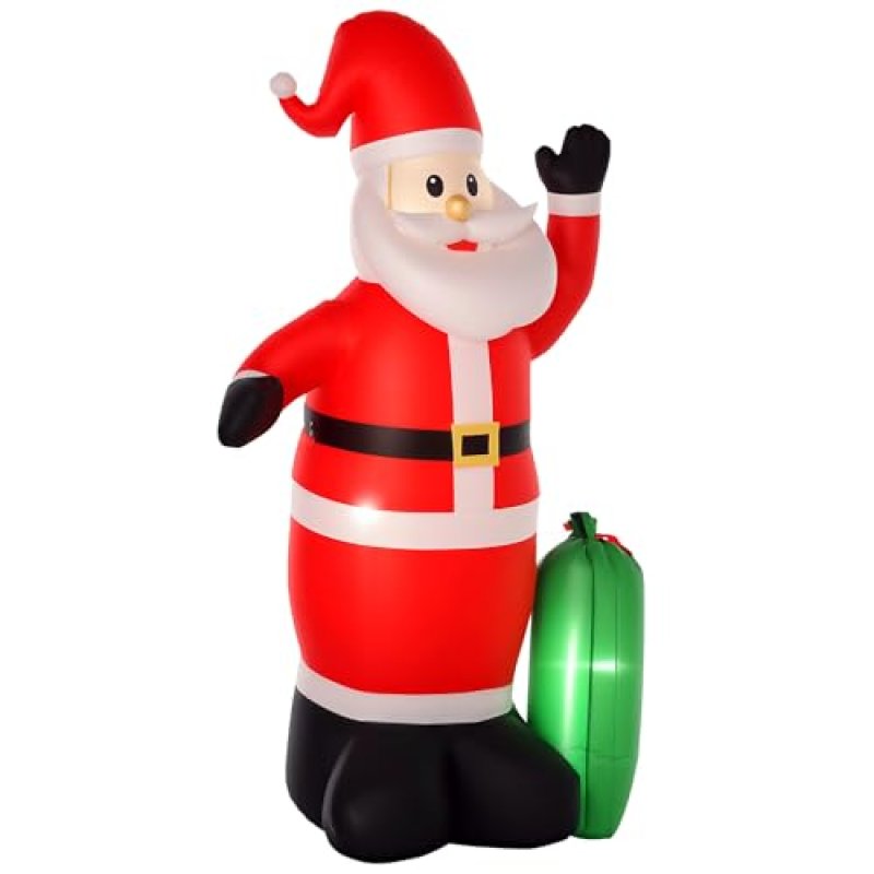HOMCOM Inflatable Santa