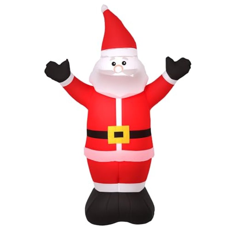 HOMCOM Inflatable Santa