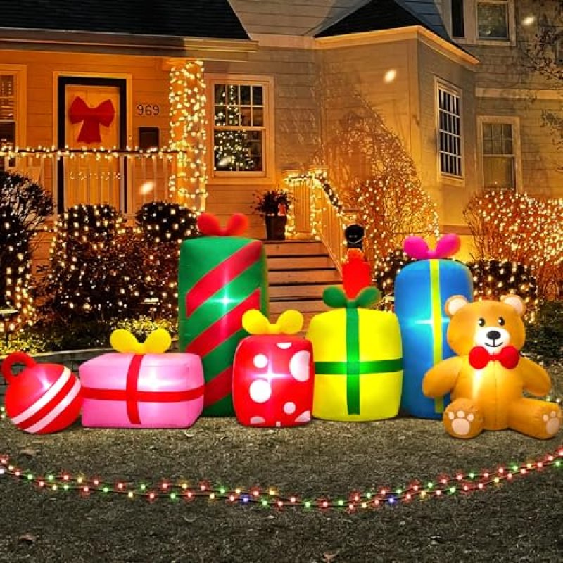 KOOY Inflatable Christmas Decor