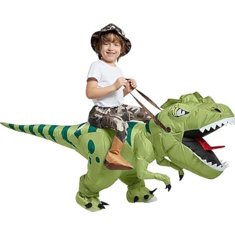 REWIAR Inflatable Dinosaur Costume for Adult -…