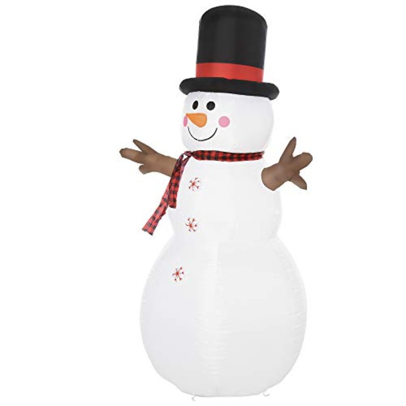 HOMCOM Inflatable Snowman