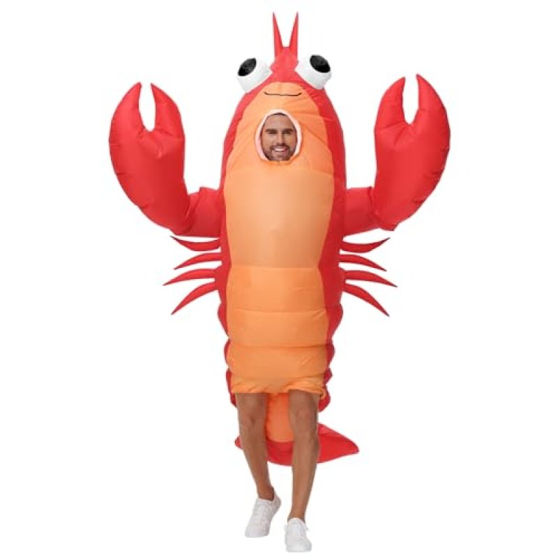 Inflatable Lobster Costume for Adult, Inflatable…