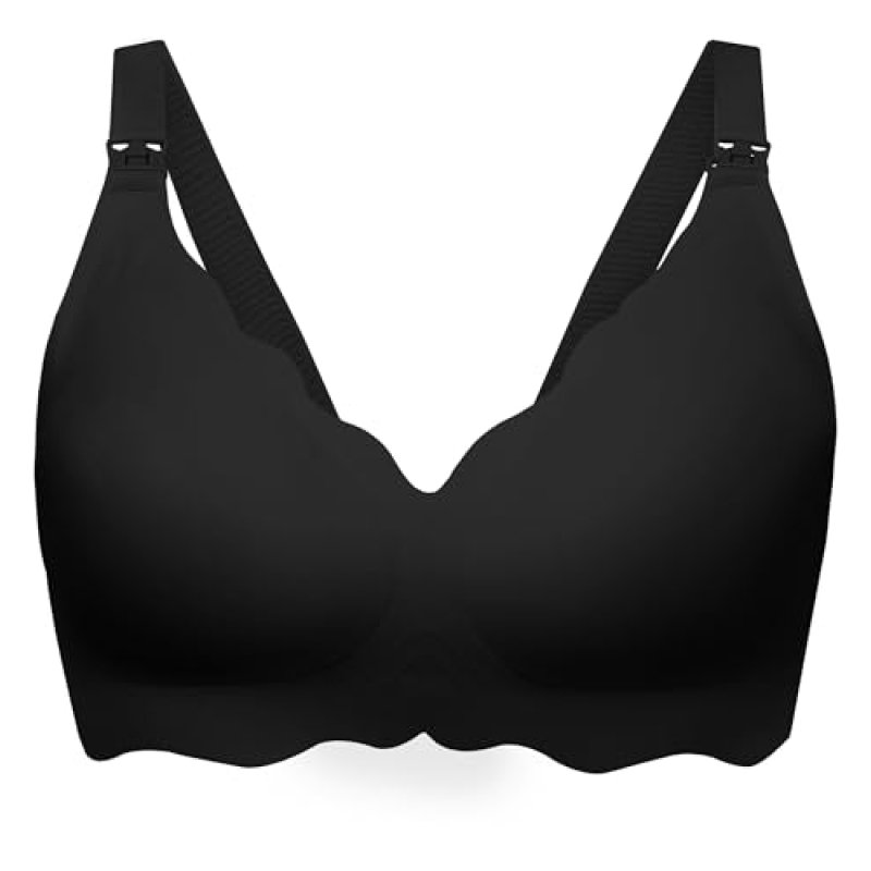 Angelhood Nursing Bras for Breastfeeding Ultra…