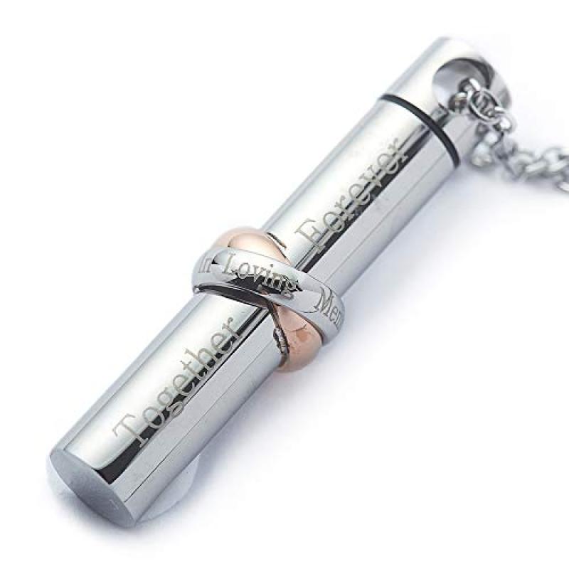 Engraved Ashes Pendant Keepsake