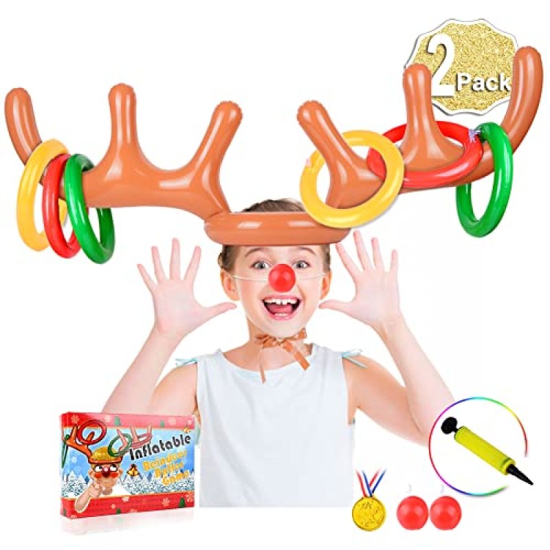 AniSqui Reindeer Ring Toss