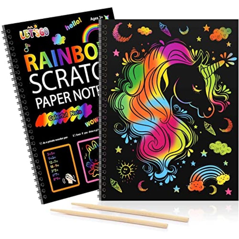 Unicorn Scratch Art Craft Kit