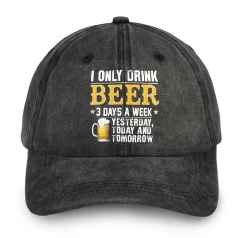 Anicy Vintage Baseball Caps Mens - Beer Gifts for…