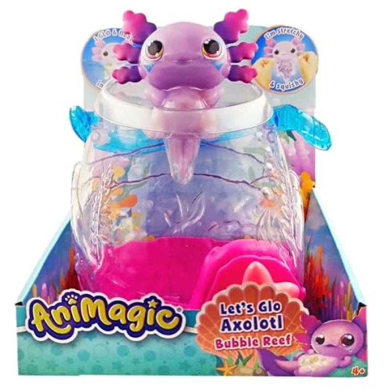 Animagic Axolotl Bubble Aquarium