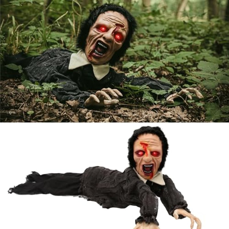 I LOVE FANCY DRESS Animatronic Crawling Zombie…
