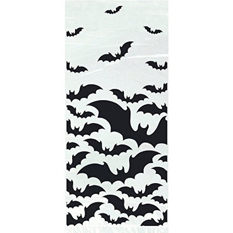 Unique Party 77059 - Cellophane Black Bats…