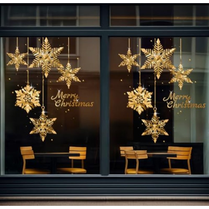 Snowflake Window Clings