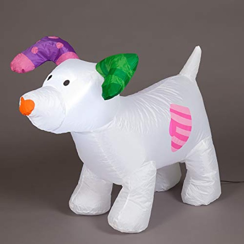 Snowman and Snowdog Inflatable
