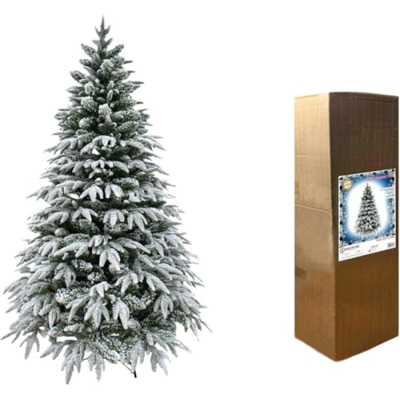 SHATCHI Snowy Christmas Tree