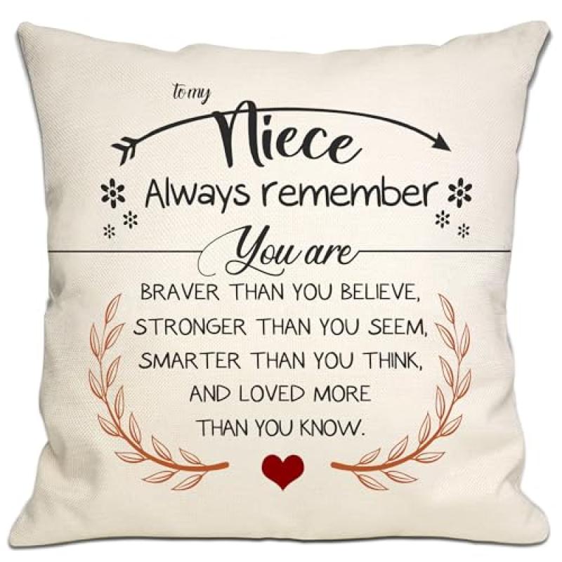 Inspirational Niece Cushion Cover