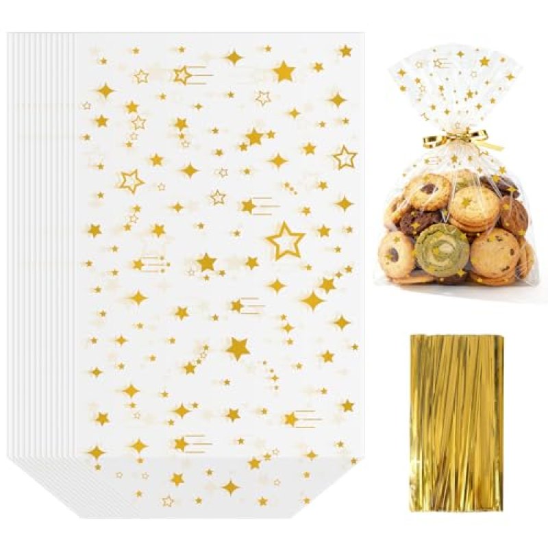 Anstore Christmas Cellophane Bags