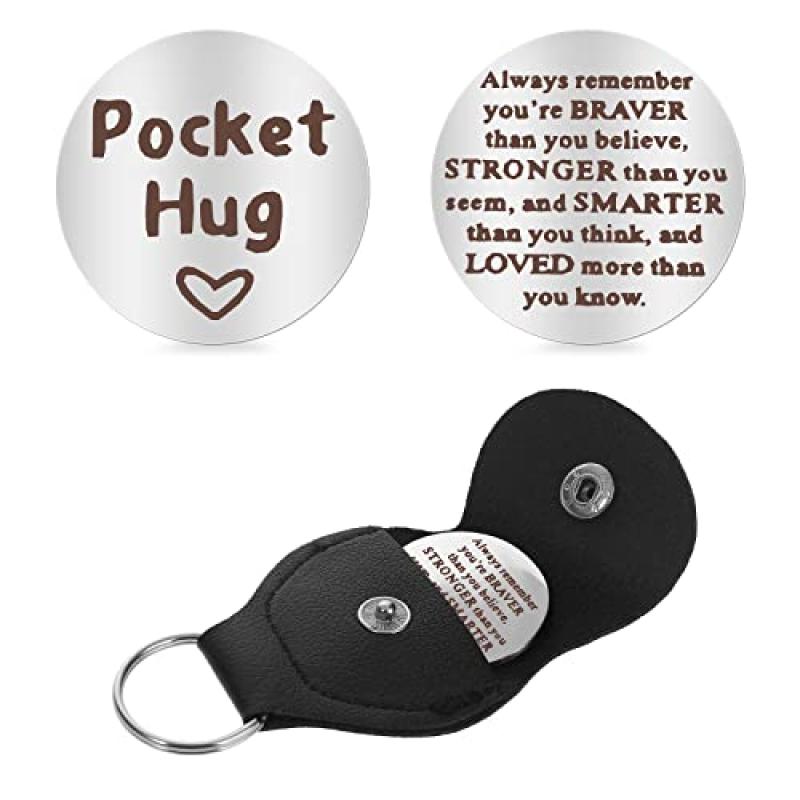 Cobee Pocket Hug Token, Inspirational Coin Keychain