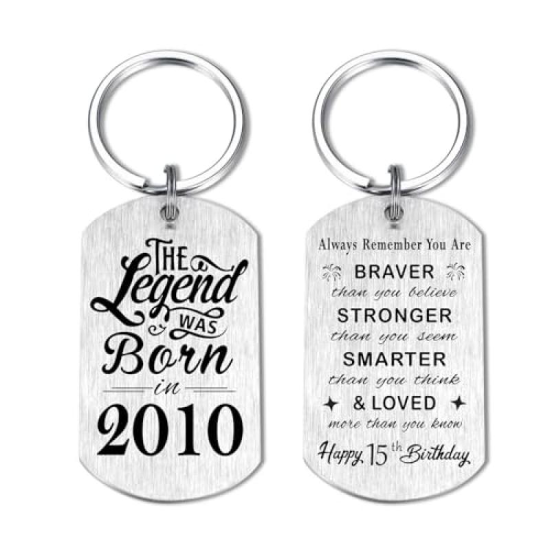 Yobent 15th Birthday Keyring