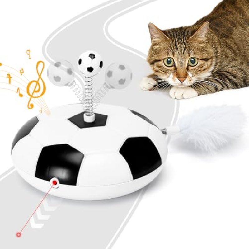 Nobleza 5-in-1 Interactive Cat Toys for Indoor…